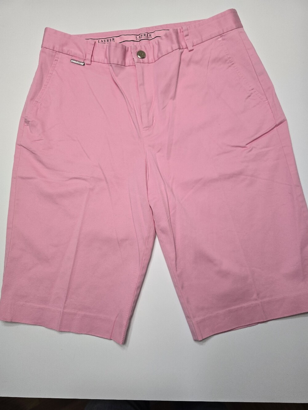 Lauren Ralph Lauren Soft Pink Women's Bermuda Shorts Size 10